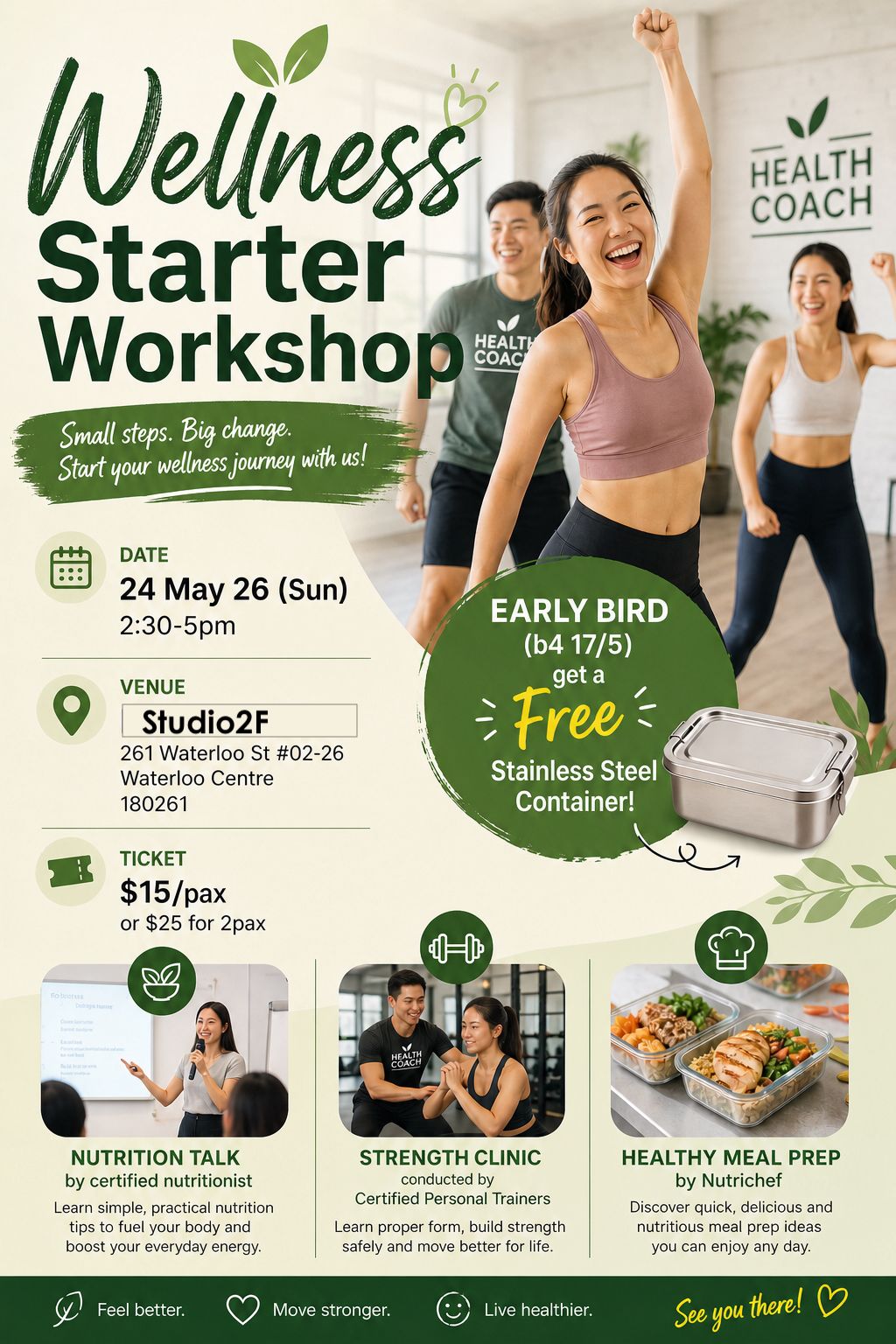All you need to kick-start your Wellness journey! 